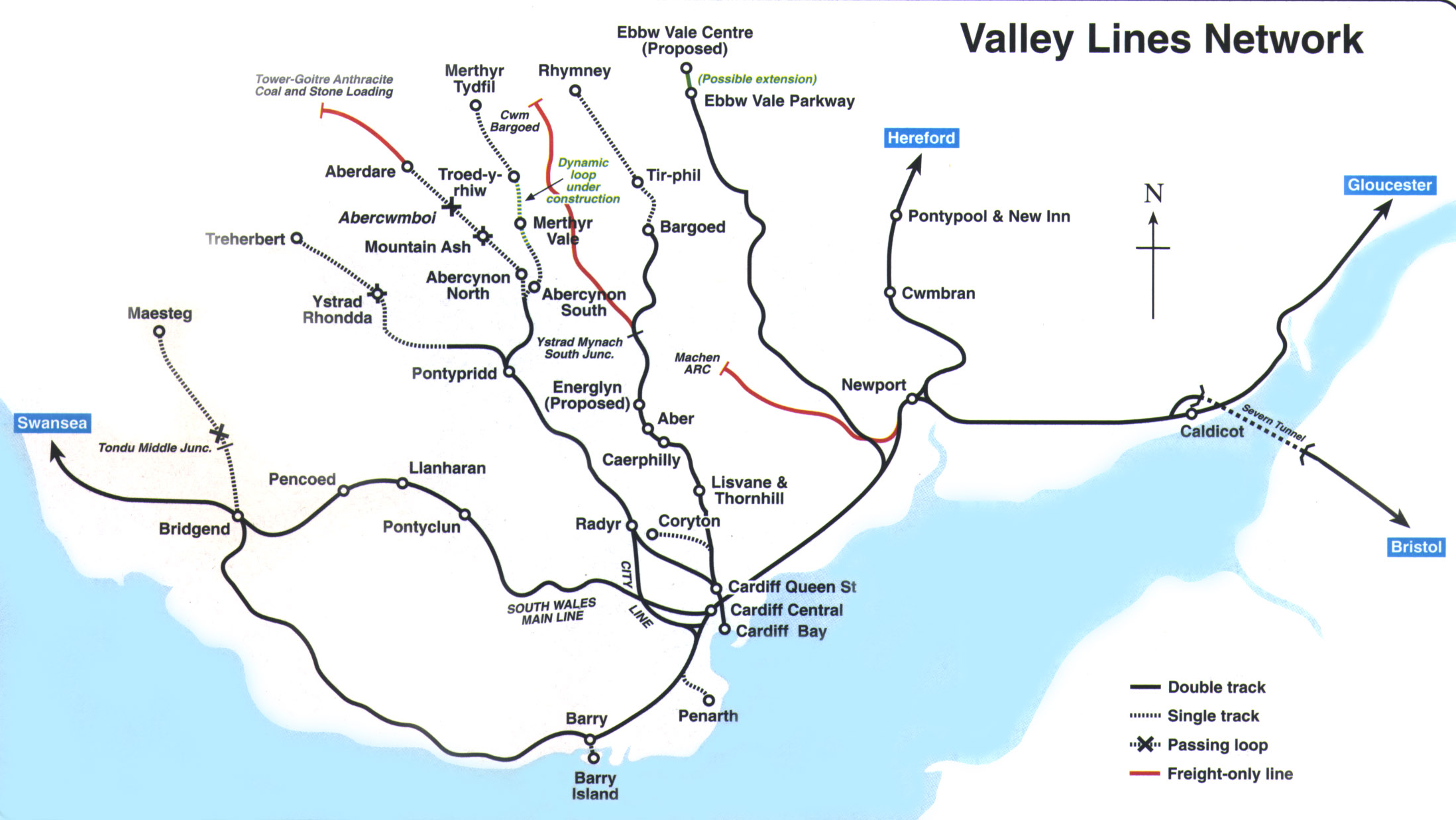 Valley lines South Wales